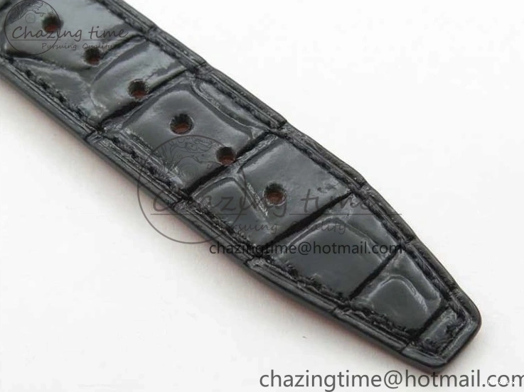 MIROTIME 1218 Durable Portofino 37mm RG V7F 1:1 Best Edition Gray Dial Diamonds Bezel on Black Leather Strap A 7089